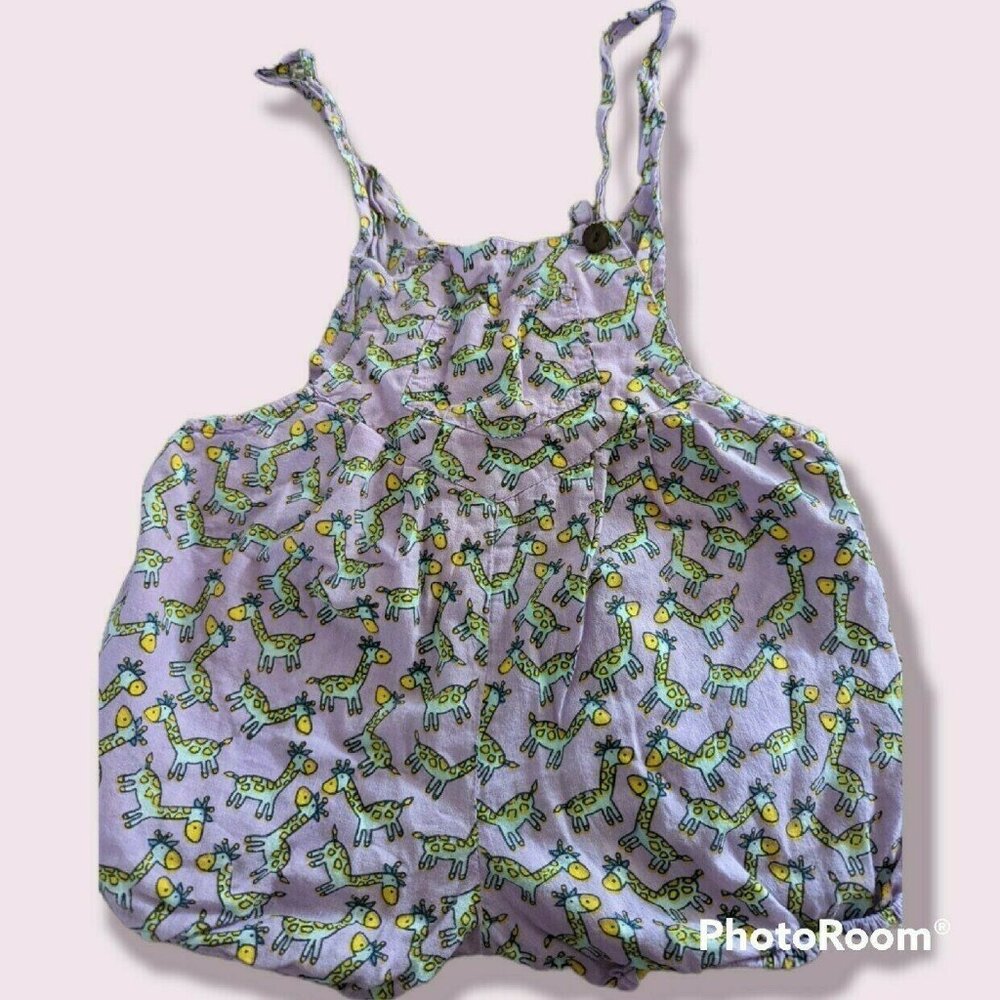 Lavender Cotton Bubble Romper